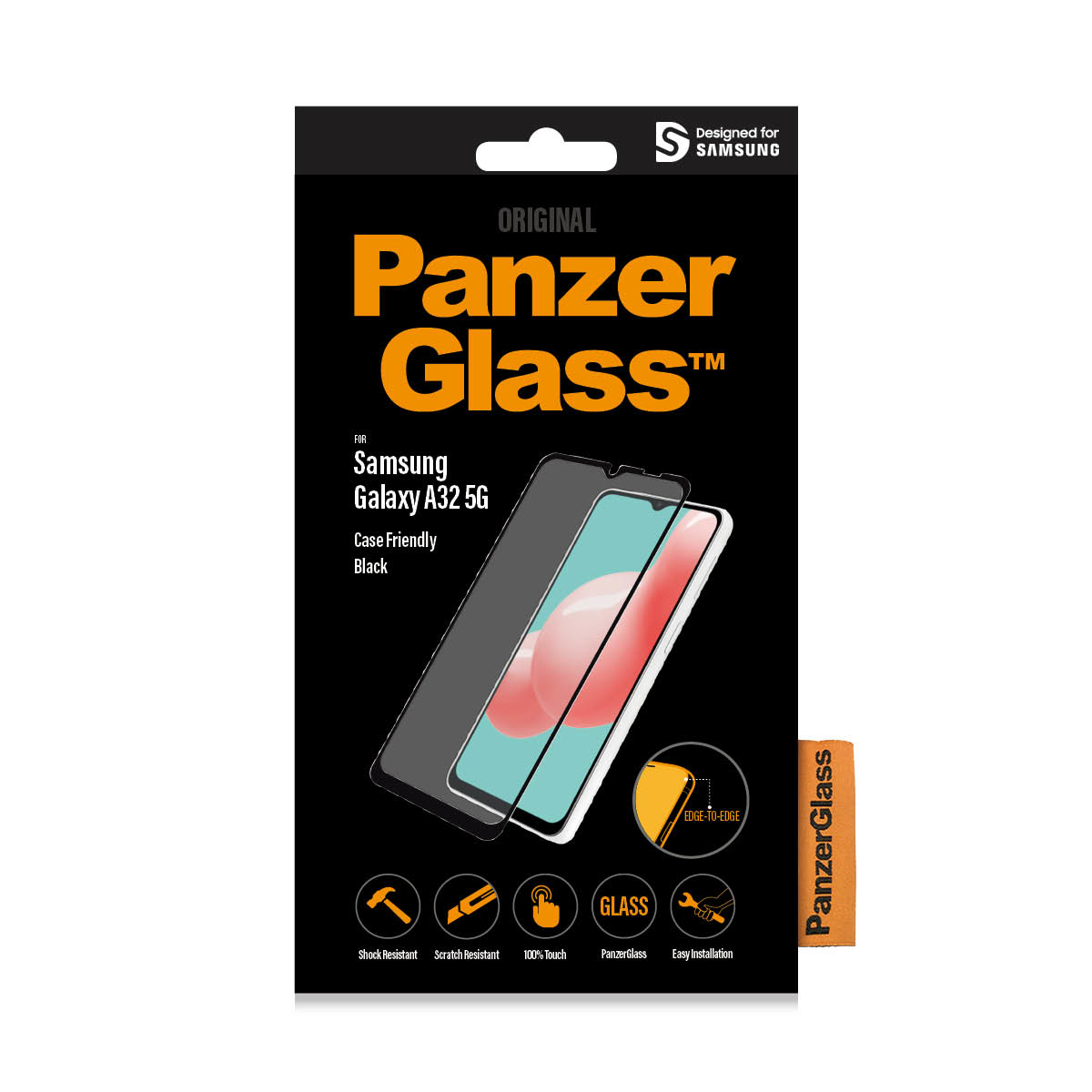 PanzerGlass 7252 cran et protection arrire de tlphones portables Protection dcran transparent Samsung 1 pice(s)