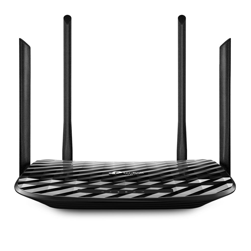 TP-Link AC1300 wireless router Gigabit Ethernet Dual-band (2.4 GHz / 5 GHz) Black