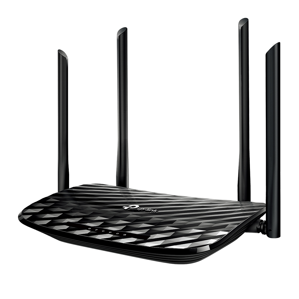 TP-Link AC1300 wireless router Gigabit Ethernet Dual-band (2.4 GHz / 5 GHz) Black