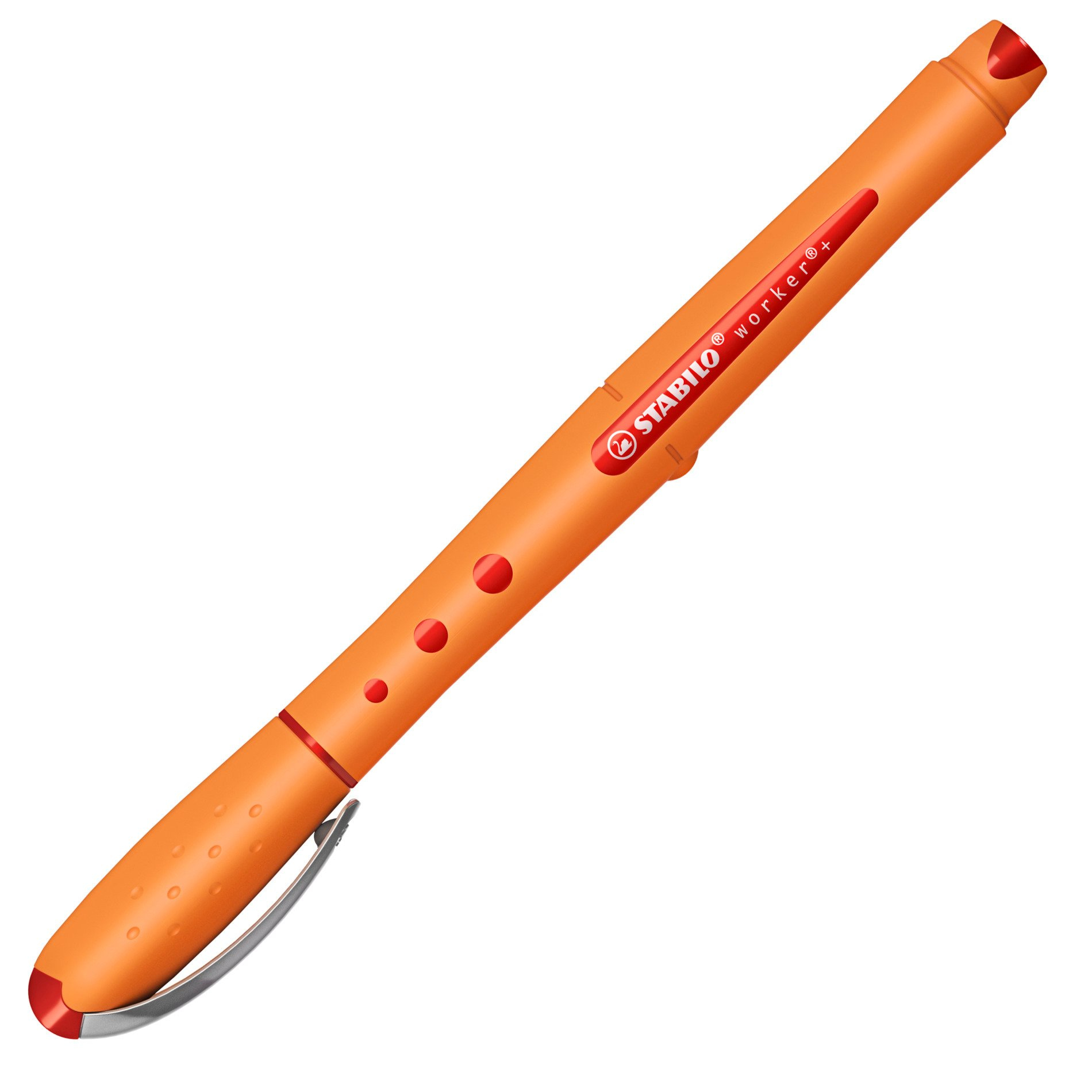 STABILO worker - Tintenroller - Rot - wasserbasierte