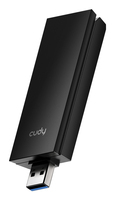 CUDY AX5400 Tir-Band Wi-Fi6/6E USB 3.0 Adapter WU5400 - Access Point - WLAN