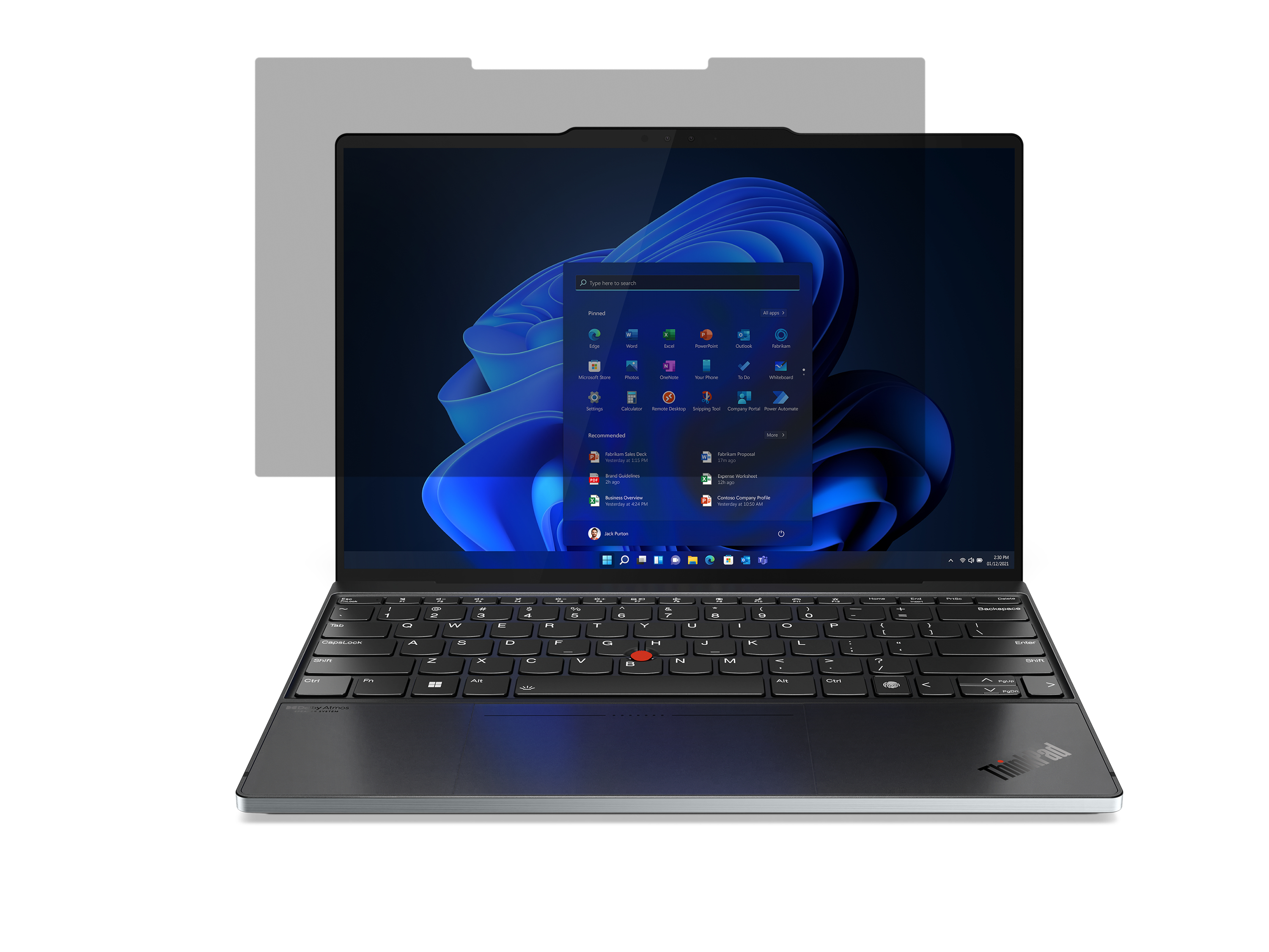 Lenovo Premium Clarity Privacy