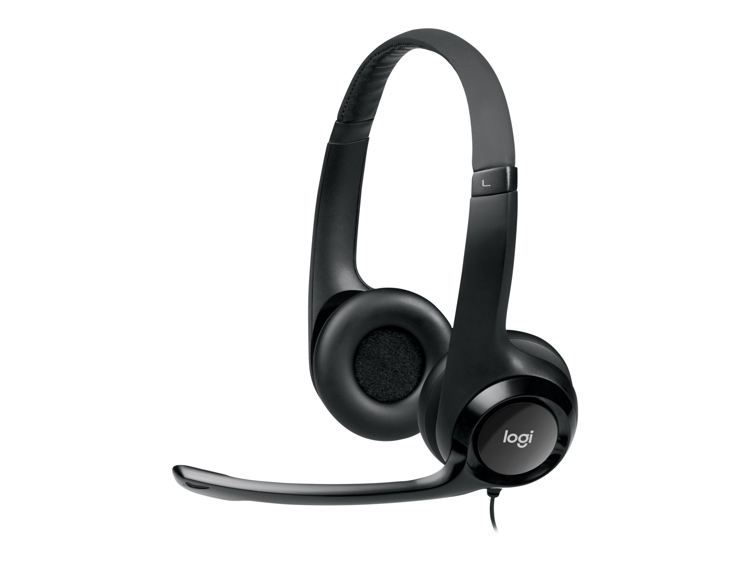 Logitech H390 Casque Avec fil Arceau Bureau/Centre dappels USB Type-A Noir