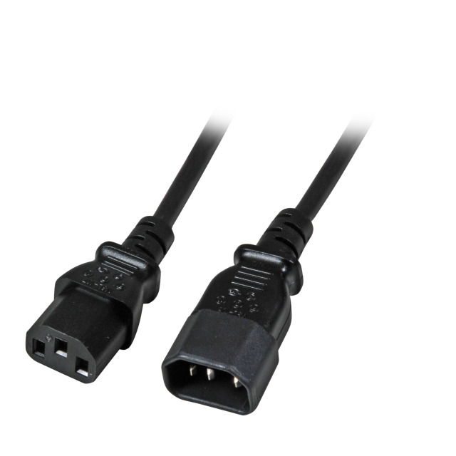 EFB Elektronik EK503.3 power cable Black 3 m C14 coupler C13 coupler