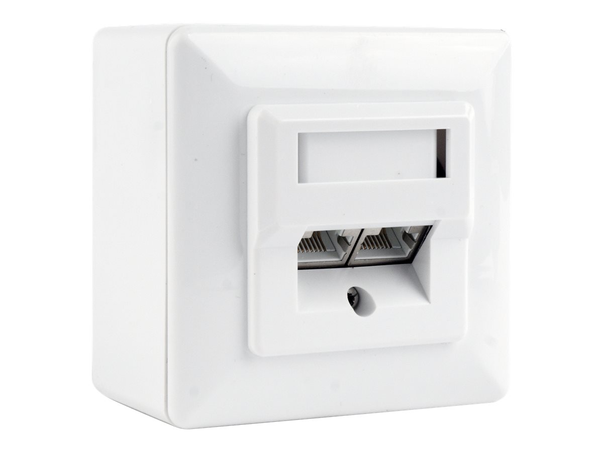 Gembird Cablexpert MWS-2S6-01 - Steckdosenauslass - RJ 45