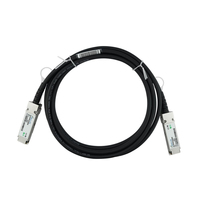 BlueOptics MCP170L-F001-BL cable infiniBanc 1 m QSFP Negro, Plata