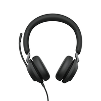Jabra Evolve2 40 SE Stereo Headset Schwarz - MS-Teams, USB-C/A, Busylight - Headset-Typ: ohraufliegend