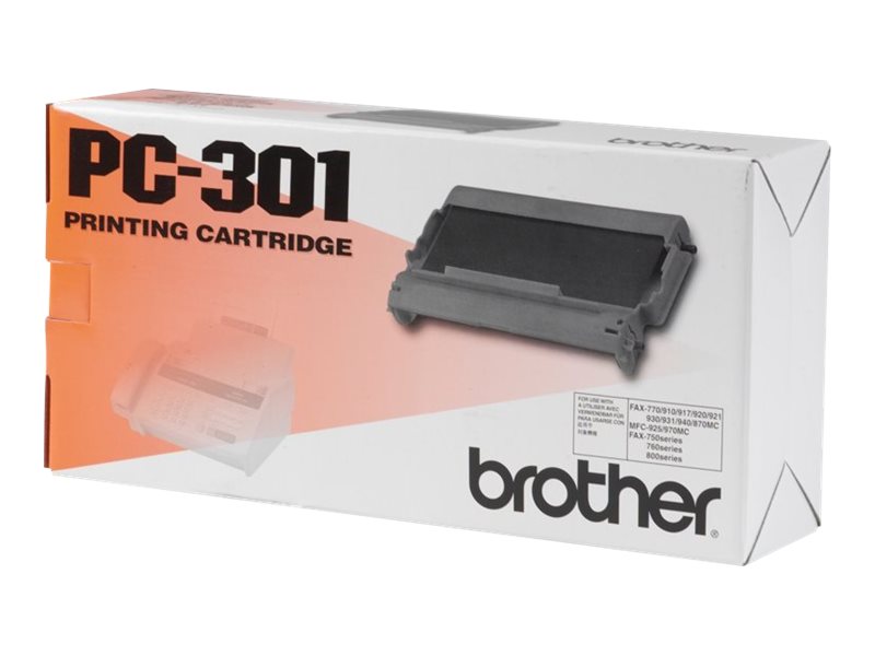 Brother PC301 - Schwarz - Farbband - fr Brother MFC-970, MFC-970MC