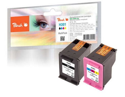 Peach 319209 Schwarz - Cyan - Magenta - Gelb Mehrfachverpackung 2 St�ck(e)