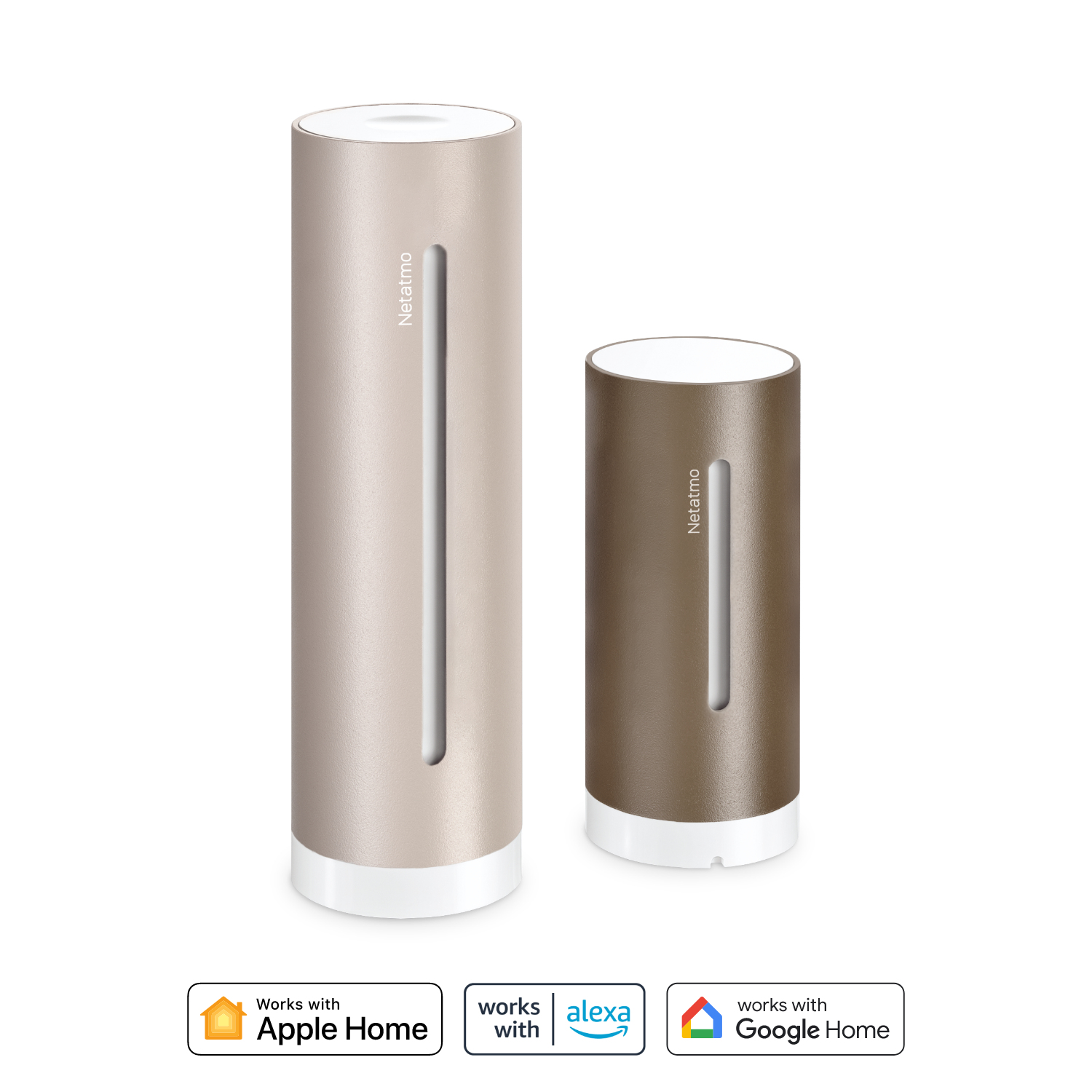 Netatmo NWS-S-EC - Braun - Innen-Luftdruck - Innen-Hygrometer - Innen-Thermometer