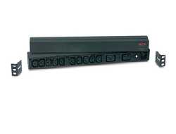 APC RACK PDU BASIC 1 U 16A 230V power distribution unit (PDU) 12 AC outlet(s) 0U/1U Black