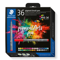 STAEDTLER MultiInk Pigment Arts brush pen 36er-Set sort. retail
