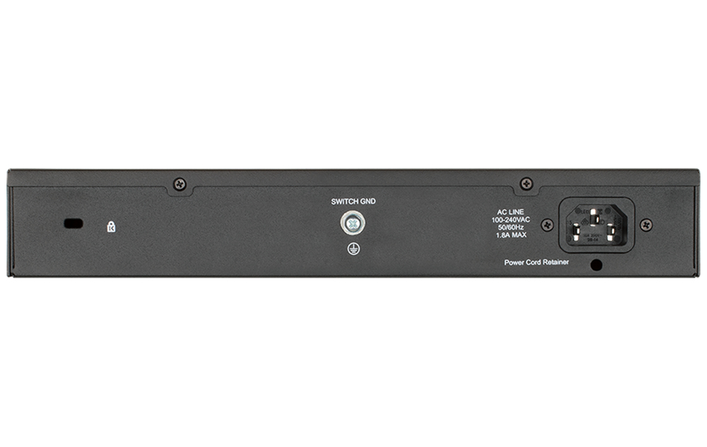 D-Link DGS-1100-18PV2 network switch Managed L2 Gigabit Ethernet (10/100/1000) Power over Ethernet (PoE) 1U Black