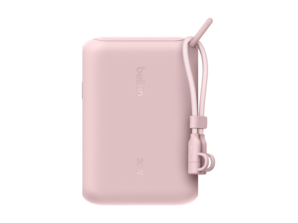 Belkin BoostCharge - Powerbank - mit Display - 10000 mAh - 20 Watt - PD - 2 Ausgabeanschlussstellen (USB-C)