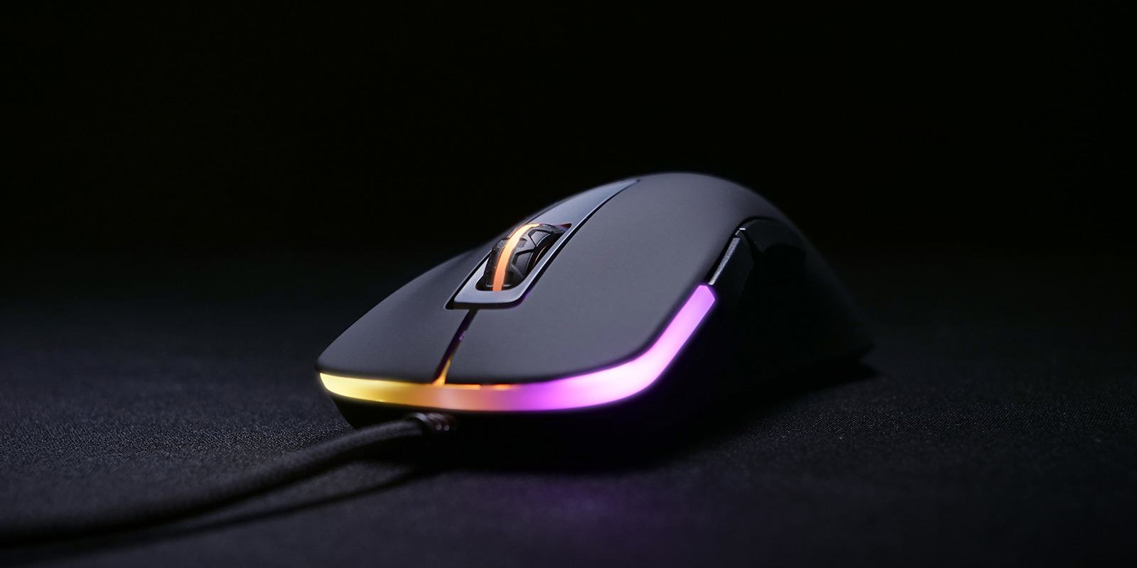 CHERRY XTRFY M1 RGB mouse Right-hand USB Type-A Optical 7200 DPI
