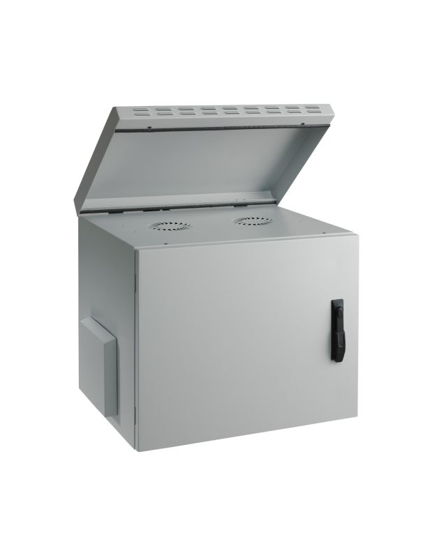 EFB Elektronik 19 Wandgeh�use IP55 7HE Glastuer Tiefe 450 mm RAL7035