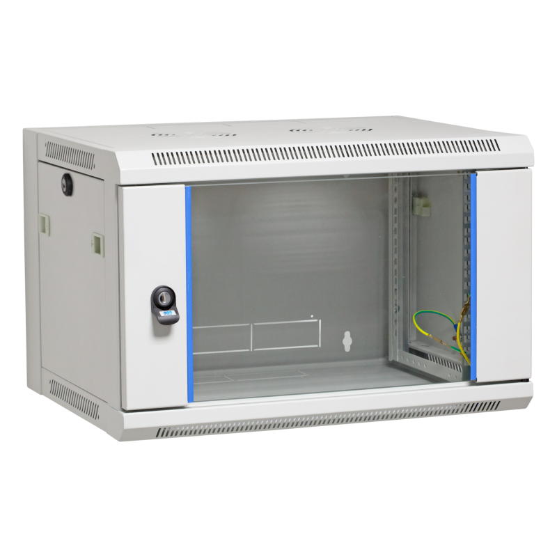 EFB Elektronik Wandgeh�use 19 21HE 1-teilig T600/H1040/B570mm Lichtgrau Flat - Wandgeh�use