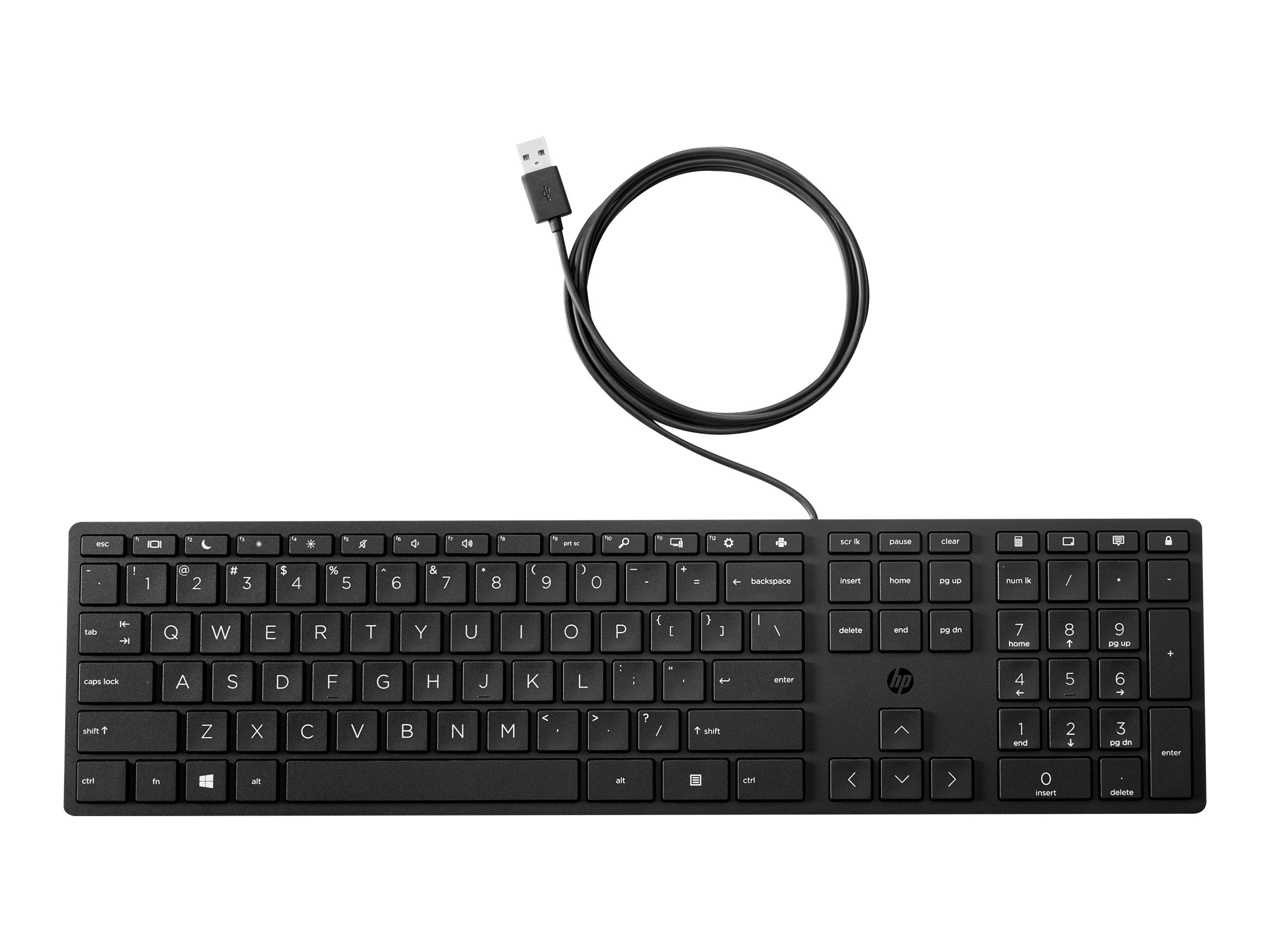 HP Desktop 320K - Tastatur - USB - Dnisch - fr HP 34