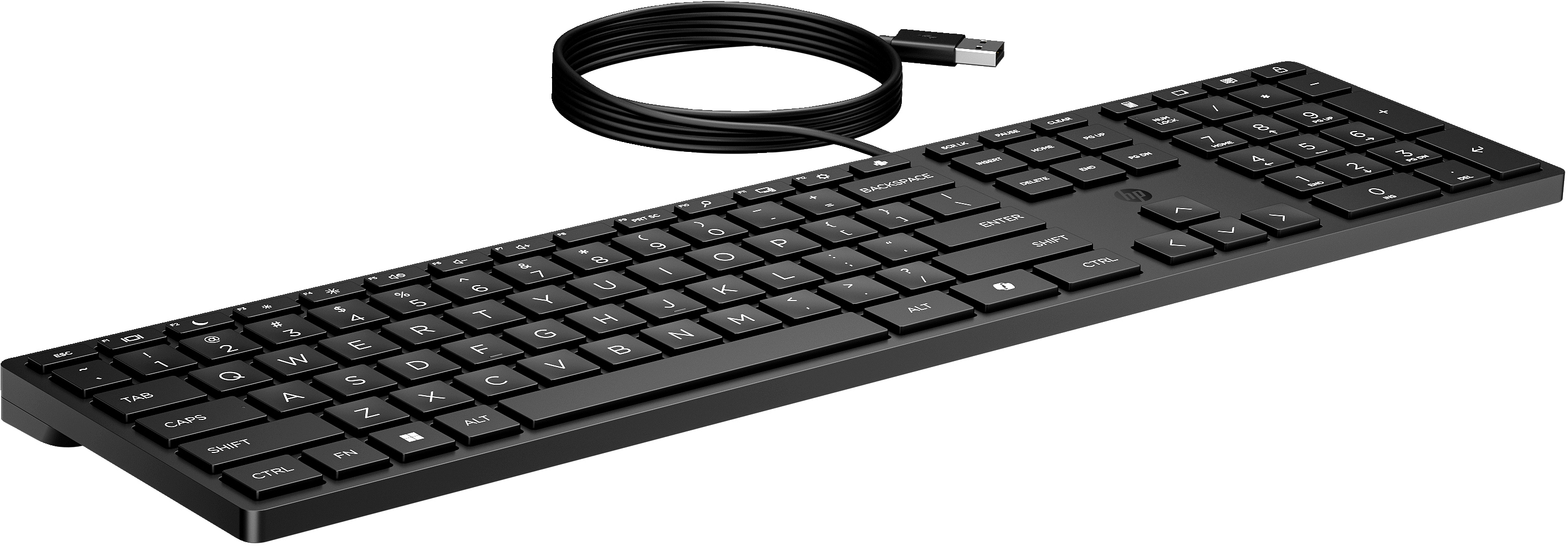 HP Desktop 320K - Tastatur - USB - Dnisch - fr HP 34