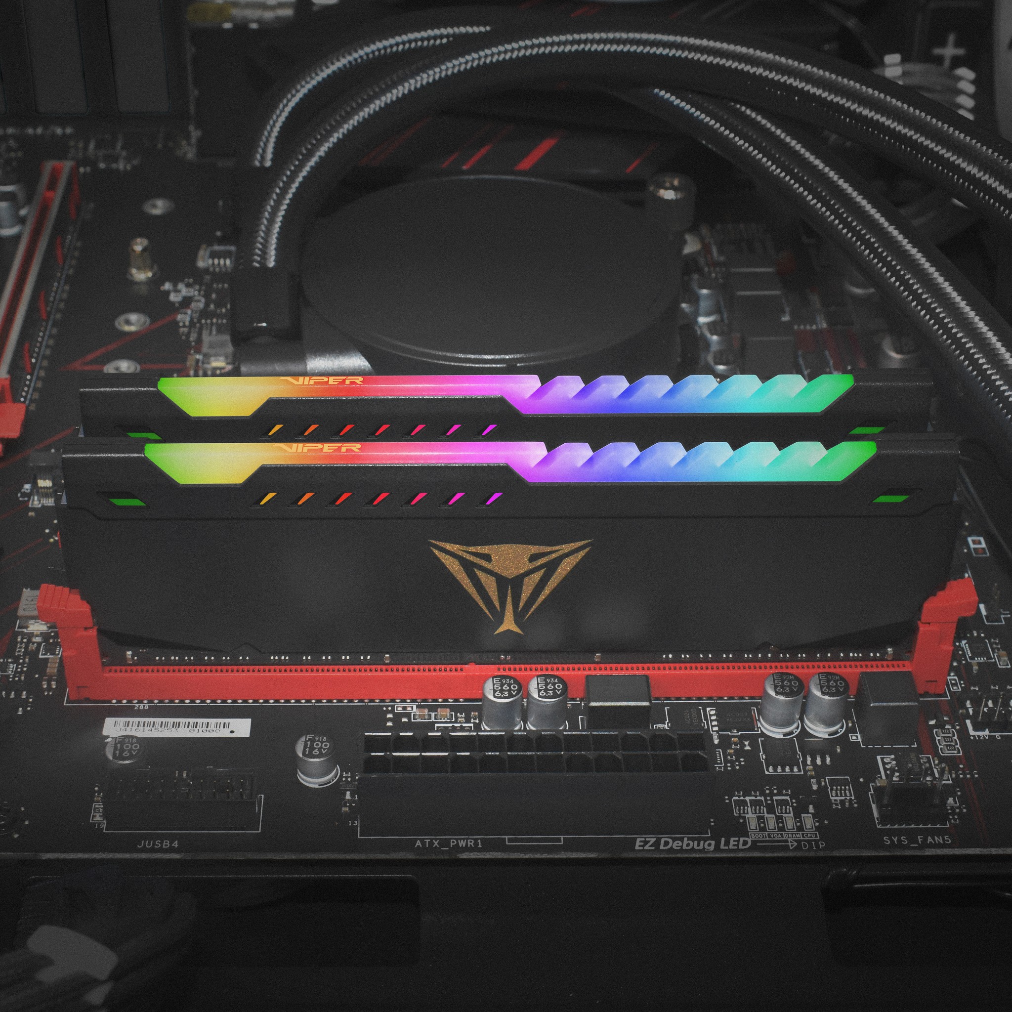 PATRIOT Viper Steel RGB - DDR4 - Kit - 32 GB: 2 x 16 GB