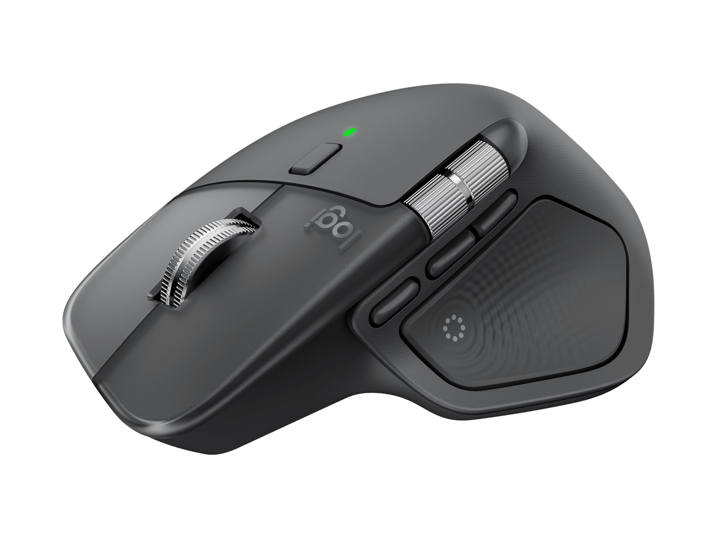 Logitech MX Master 4 - Maus - 8 Tasten - kabellos - Bluetooth, 2.4 GHz - kabelloser Empfnger (USB)
