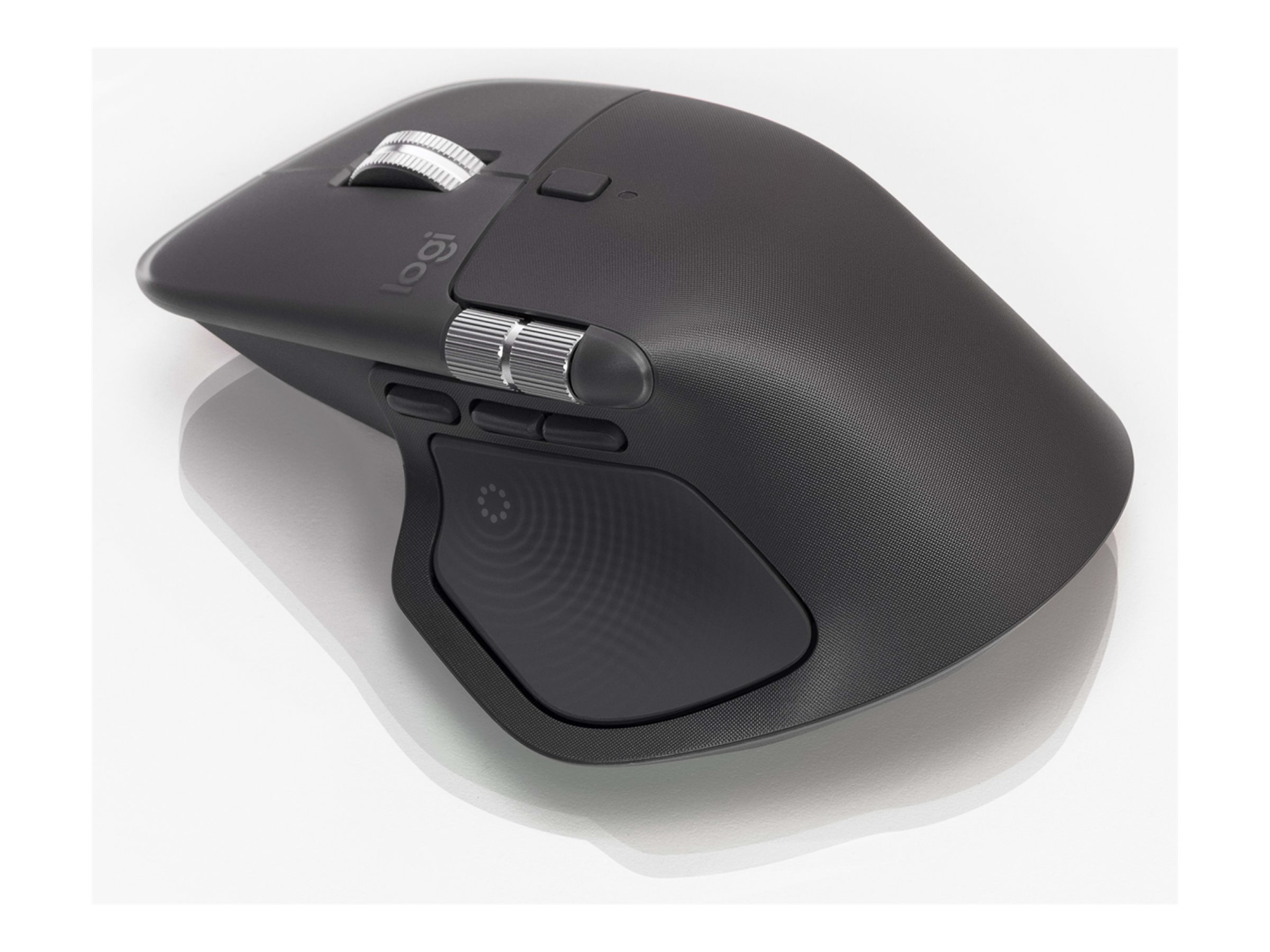 Logitech MX Master 4 - Maus - 8 Tasten - kabellos - Bluetooth, 2.4 GHz - kabelloser Empf�nger (USB)