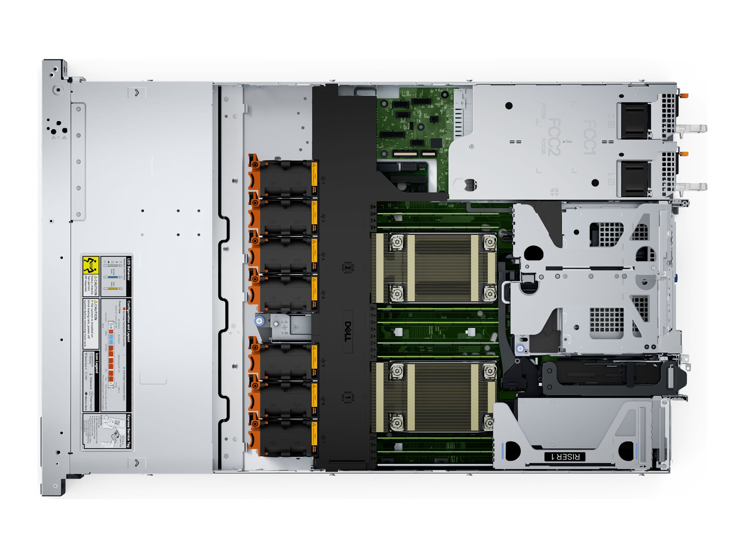 DELL PowerEdge R660XS servidor 480 GB Bastidor (1U) Intel� Xeon� Silver 4510 2,4 GHz 32 GB DDR5-SDRAM 1100 W