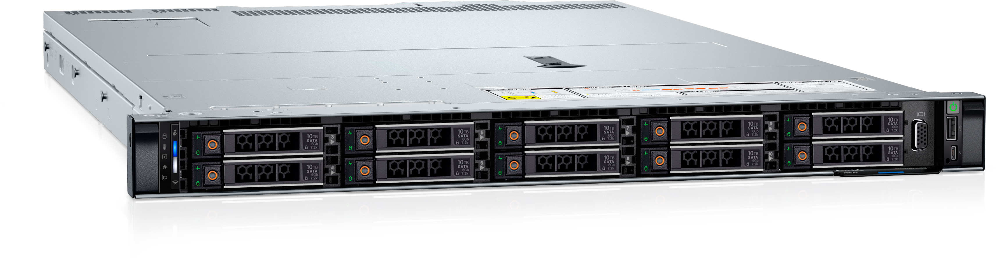 DELL PowerEdge R660XS servidor 480 GB Bastidor (1U) Intel� Xeon� Silver 4510 2,4 GHz 32 GB DDR5-SDRAM 1100 W