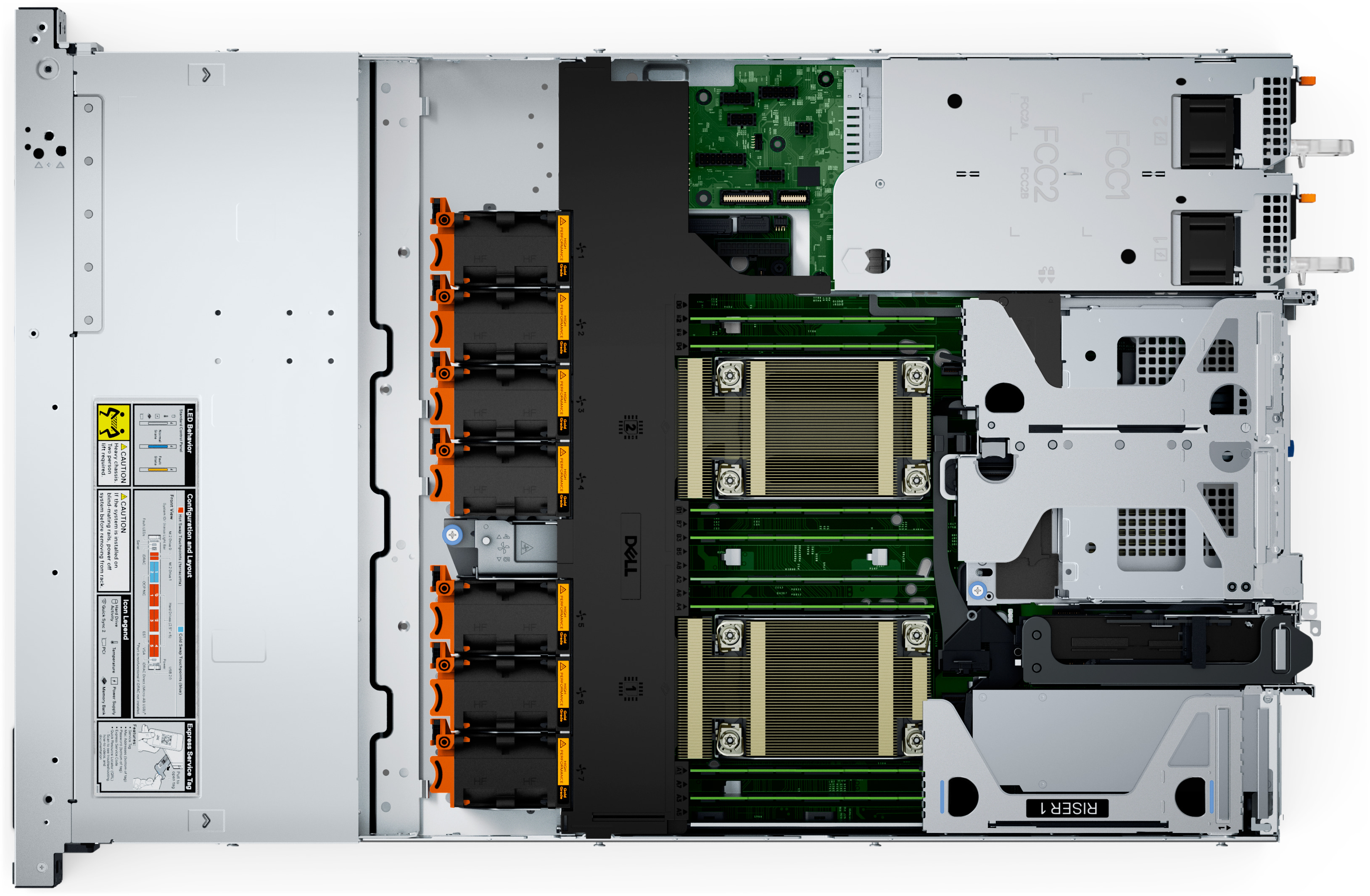DELL PowerEdge R660XS servidor 480 GB Bastidor (1U) Intel� Xeon� Silver 4510 2,4 GHz 32 GB DDR5-SDRAM 1100 W