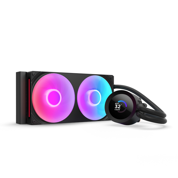 NZXT Kraken Plus RGB 240 Processeur Refroidisseur de liquide tout-en-un 12 cm Noir