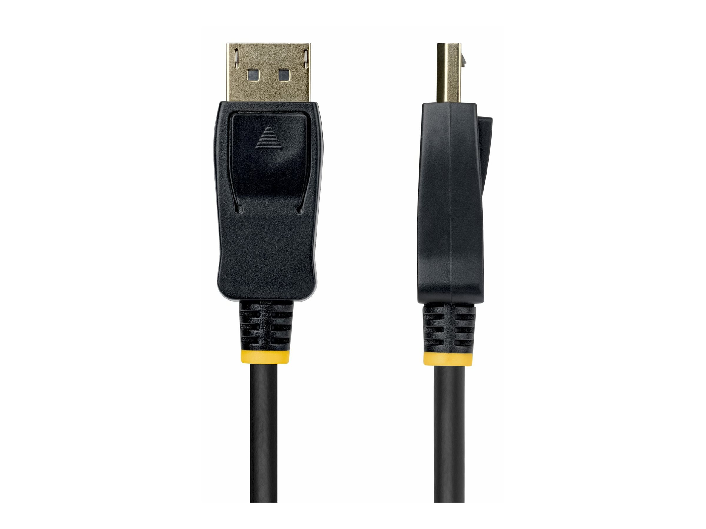 StarTech.com 15ft (4.5m) DisplayPort to HDMI Adapter Cable with Gripping Connectors, 4K 60Hz, HDR, Uni-Directional DP to HDMI Video Converter, DP Desktop to HDMI Monitor