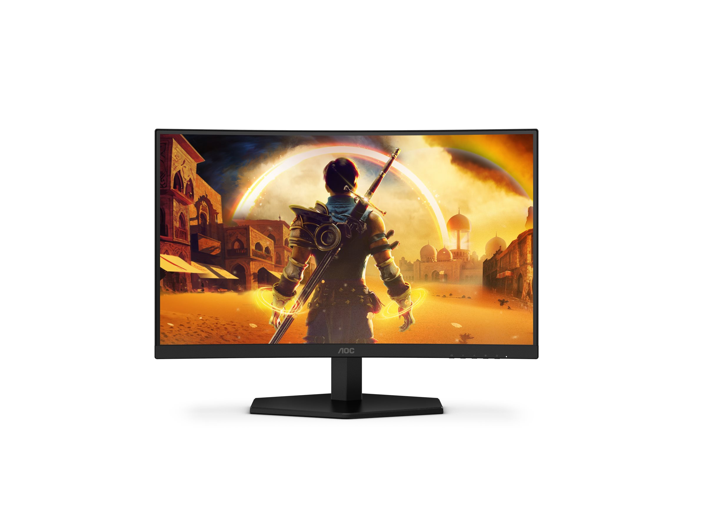 AOC Gaming C24G42E - LED-Monitor - Gaming - gebogen - 61 cm (24)