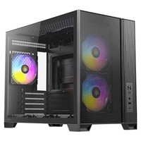 Antec Geh Mini FLUX M Micro-ATX/Mini-ITX o.N. BK retail - Midi/Minitower - ATX