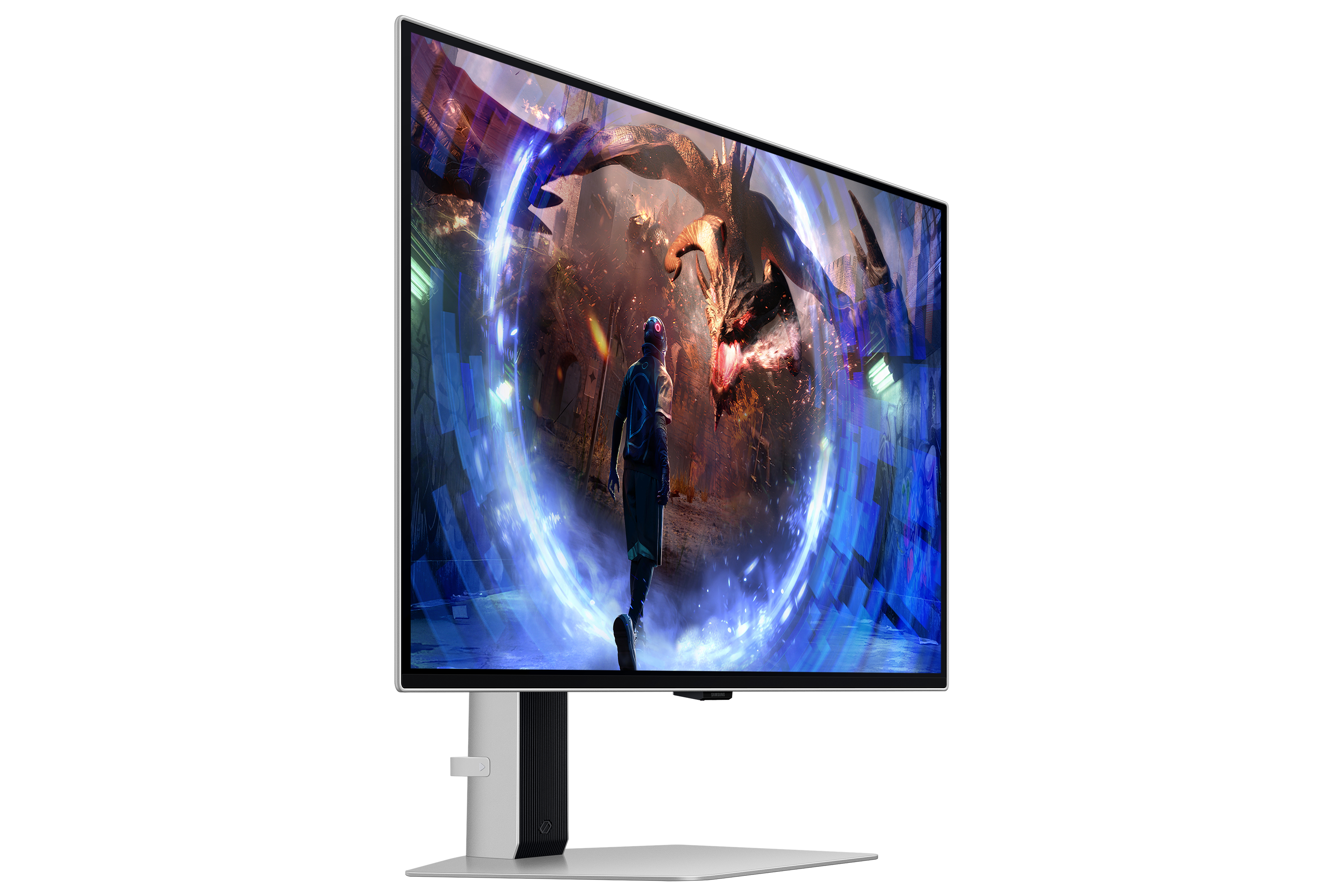Samsung G60SD pantalla para PC 68,6 cm (27) 2560 x 1440 Pixeles Quad HD OLED Plata