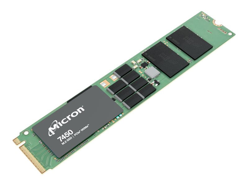 Micron 7450 PRO - SSD - Enterprise, Read Intensive - 1.92 TB - intern - M.2 22110 - PCIe 4.0 x4 (NVMe)