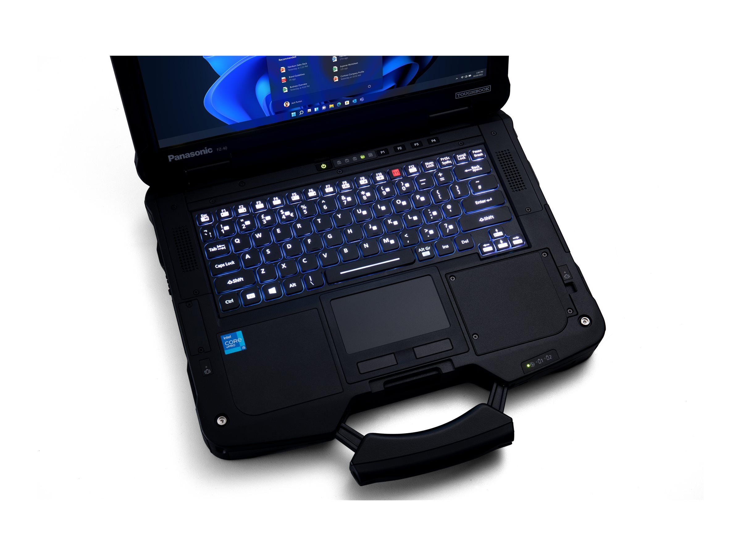 Panasonic Toughbook 40 - Robust - Intel Core Ultra 5 135H / 1.7 GHz - Win 11 Pro - Intel Arc Graphics - 32 GB RAM - 1 TB SSD TCG Opal Encryption, NVMe - 35.6 cm (14)