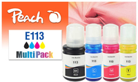 Peach PI200-890 ink cartridge 4 pc(s) Compatible Standard Yield Black, Cyan, Magenta, Yellow