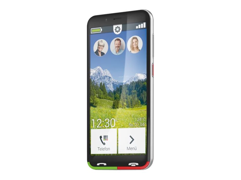 Emporia SUPEReasy 12,6 cm (4.95) Android 10.0 4G USB Type-C 3 Go 32 Go 2500 mAh Noir