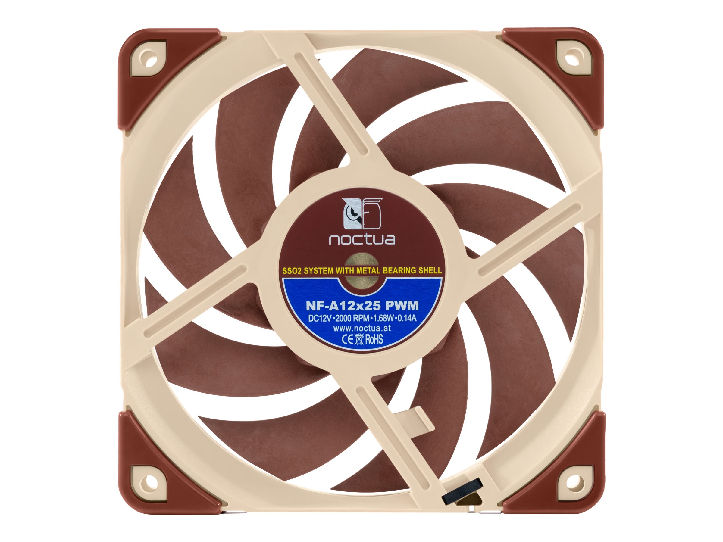 Noctua NF-A12x25 PWM - Gehuselfter - 120 mm