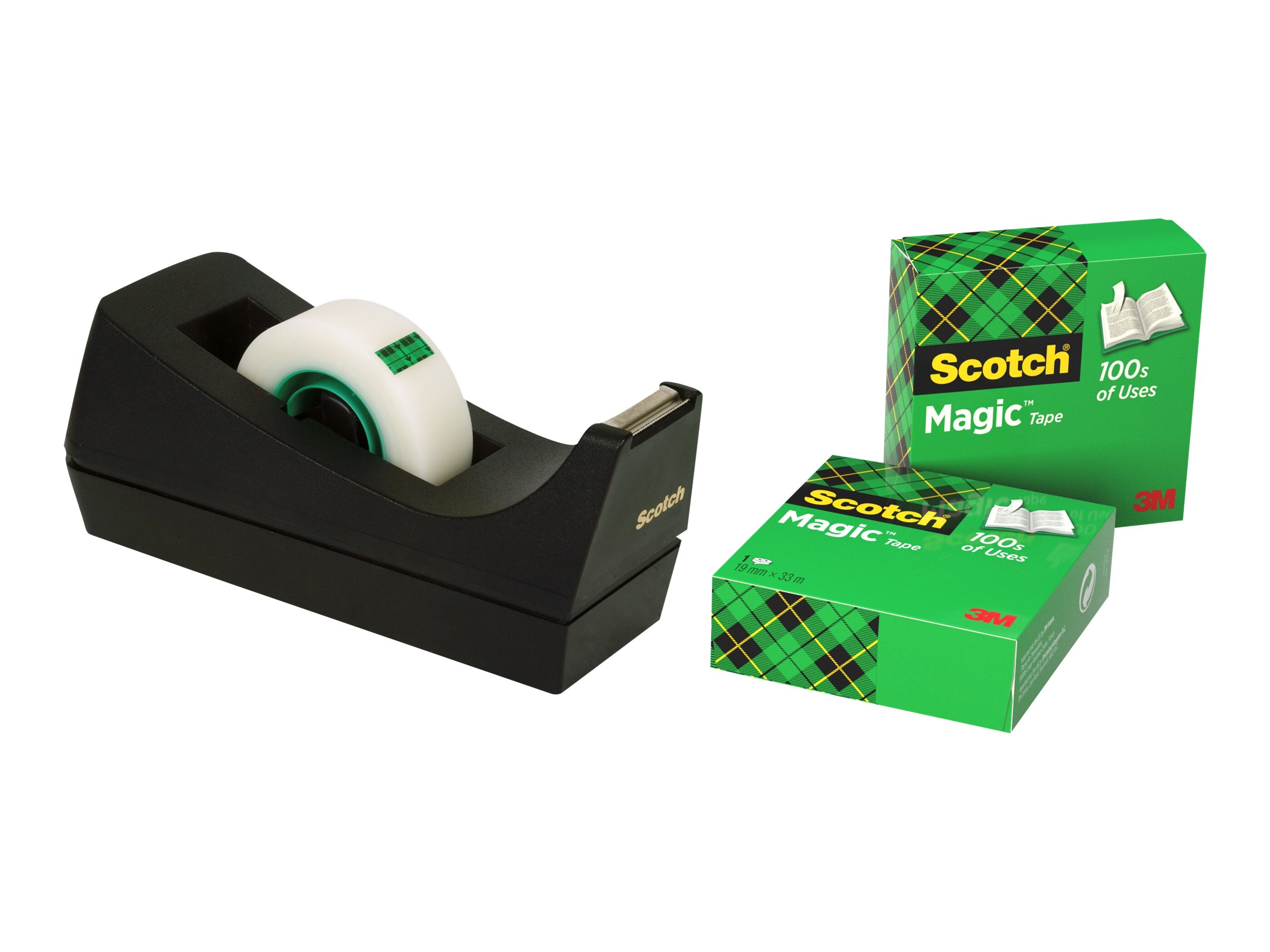3M Scotch Tischabroller C38SM3S schwarz
