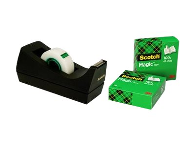 3M Scotch Tischabroller C38SM3S schwarz