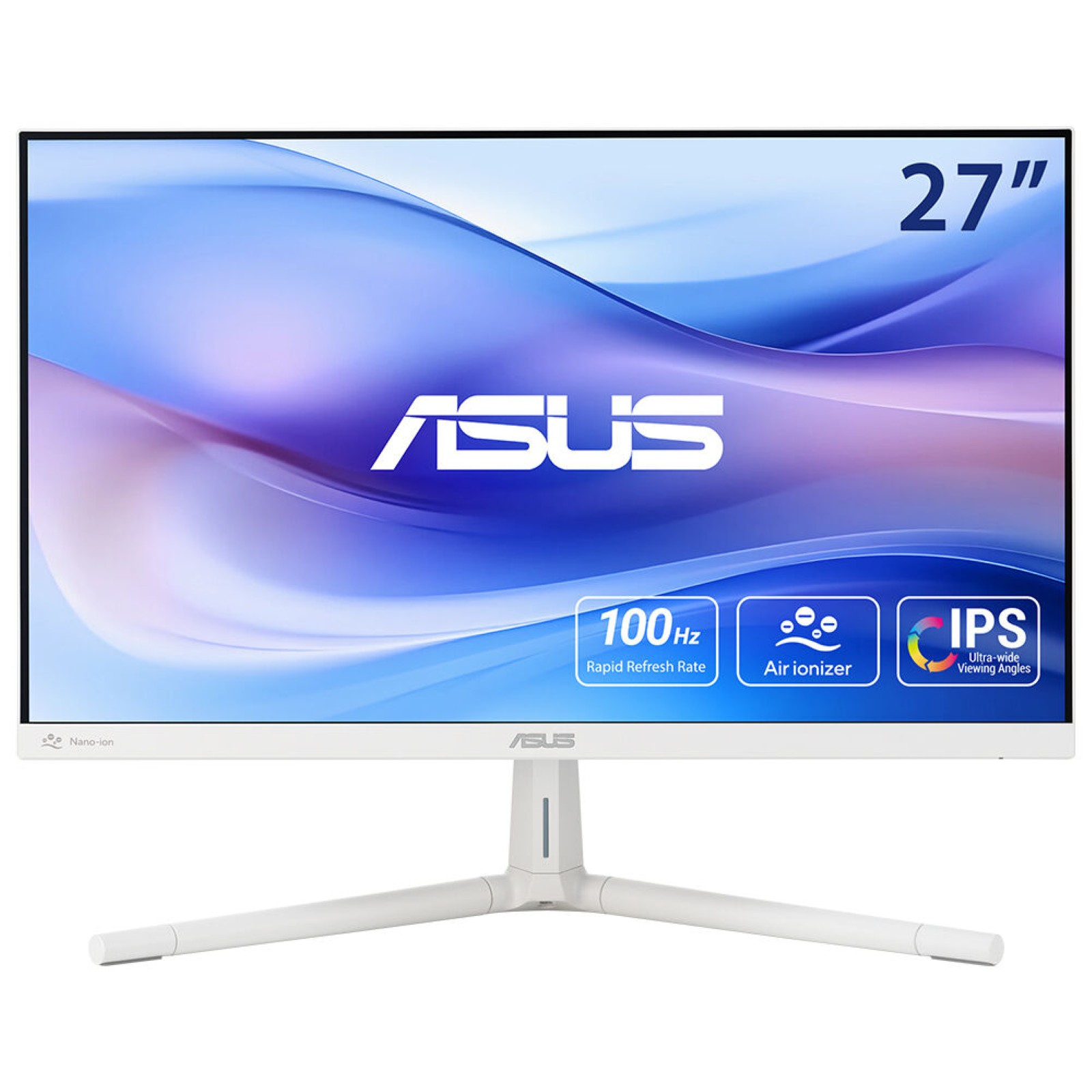 ASUS EyeCare VU279HFI-W pantalla para PC 68,6 cm (27) 1920 x 1080 Pixeles Full HD LCD Blanco