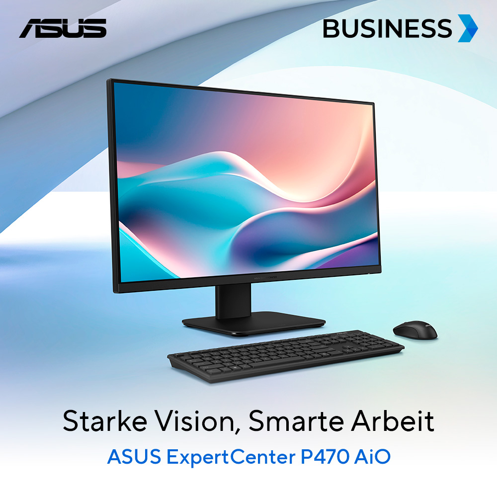 ASUS ExpertCenter P4 27 i5-13420H 16 512 P470VAK-BPE129X W11P - All-in-One mit Monitor - Core i5