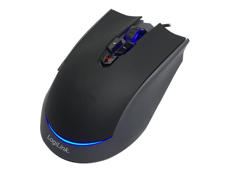 LogiLink Pro-Gaming - Maus - optisch - 9 Tasten