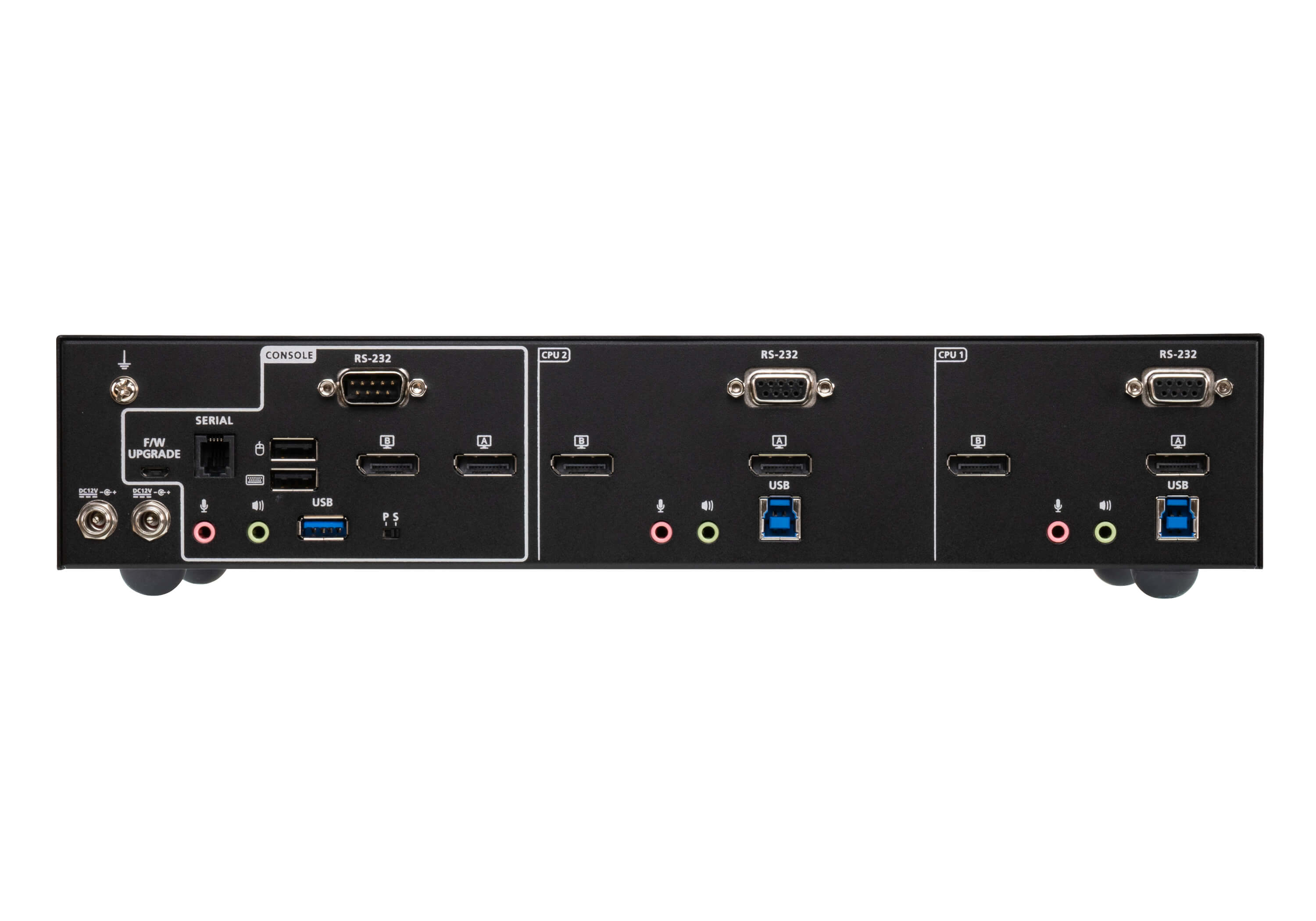ATEN CS1942ATC 2-Port USB 3.0 4K DisplayPort KVM Switch f�r ATC Dual - KVM-Umschalter - 2-Port
