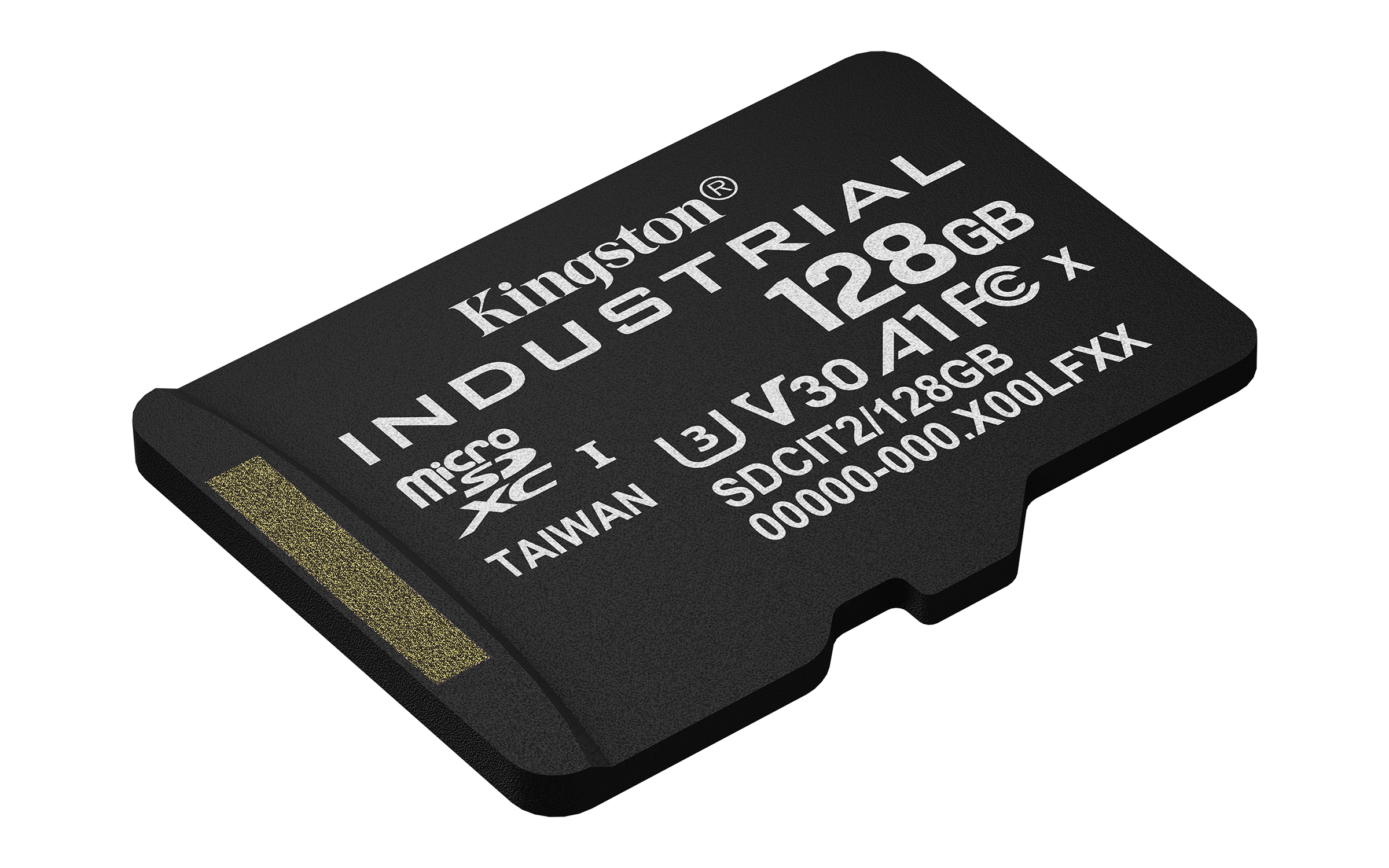 Kingston Technology Carte 128GB microSDXC Industrielle C10 A1 pSLC + adaptateur SD