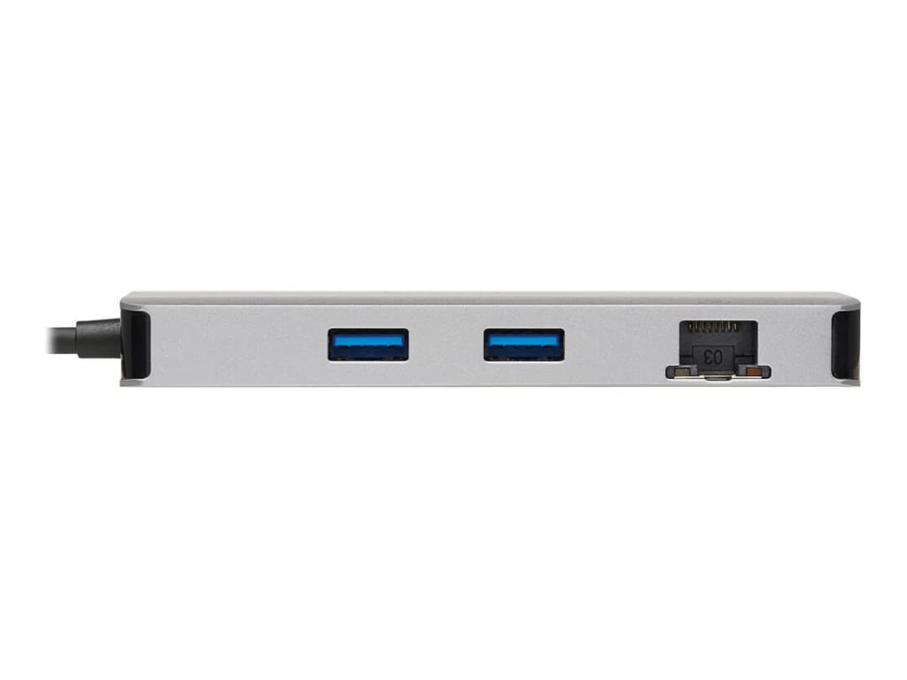 Tripp Lite U442-DOCK8G-GG base para port�til y replicador de puertos Al�mbrico USB 3.2 Gen 1 (3.1 Gen 1) Type-C Negro, Gris
