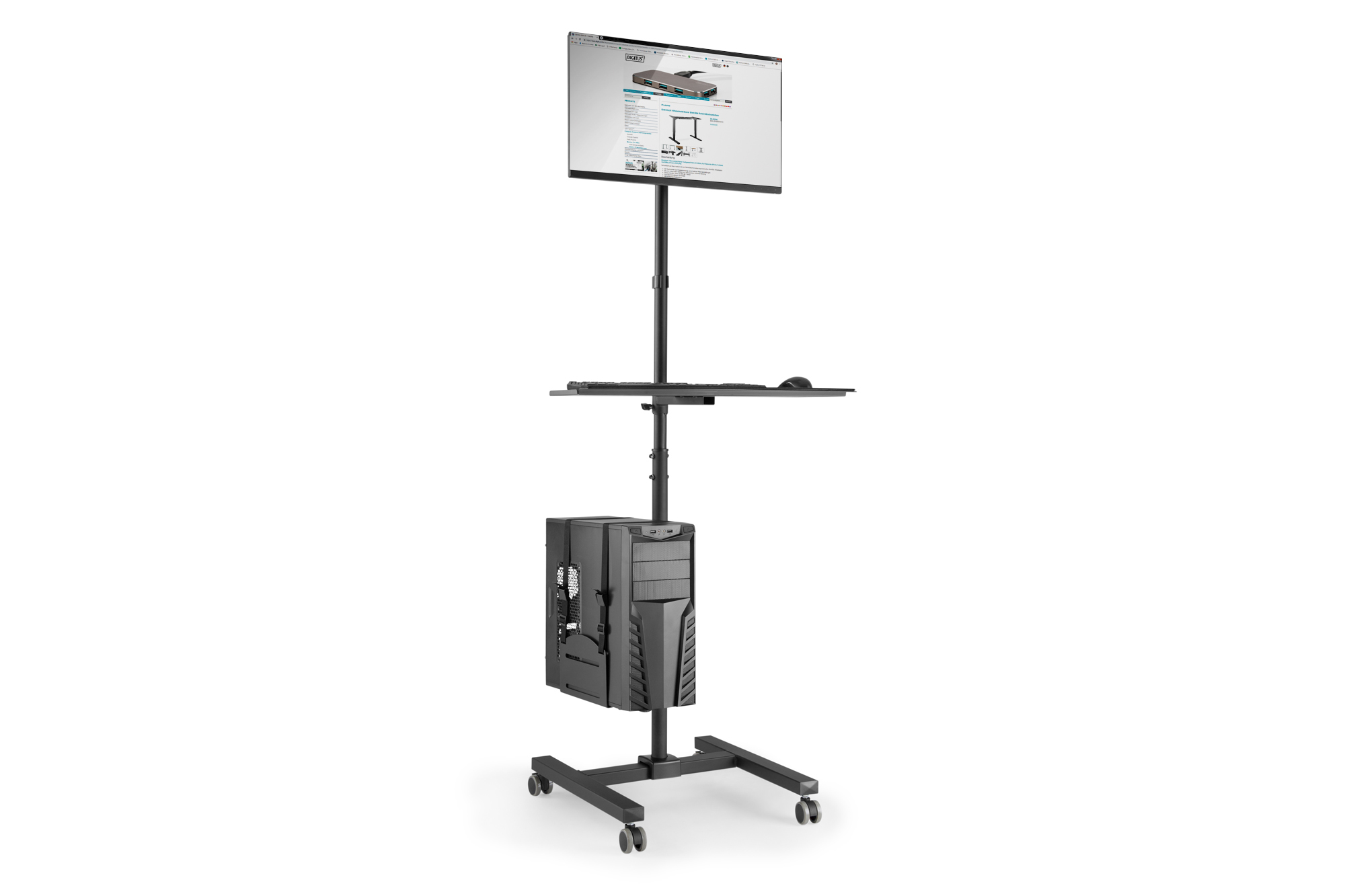 Digitus Estaci�n de trabajo port�til con ajuste de altura individual