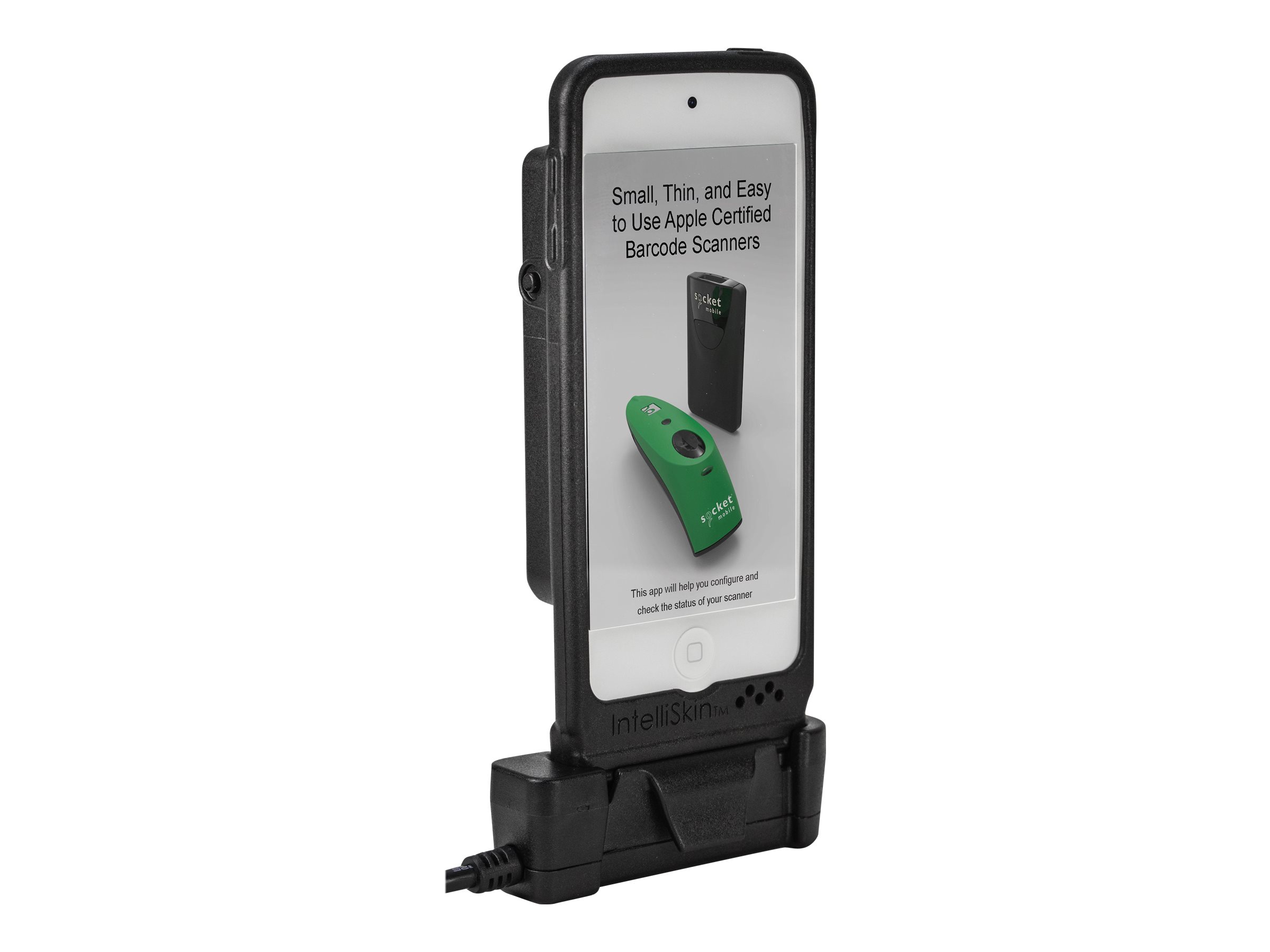 Socket Mobile DuraCase Charging Adapter - Ladestation fr Barcode-Scanner - fr SocketScan S800, S850; Apple iPod touch (5G, 6G)
