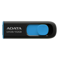 ADATA *UV128 512GB USB3.2 Black-Blue